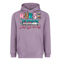 Lavender Nurse in progres Heavyweight Hoodie - CowGirlArtShop