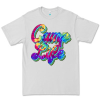 Dove Grey camp life Premium Tee - JahusDesignShop