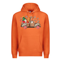 Carrot christmas gingerbread truck Premium Hoodie - CowGirlArtShop