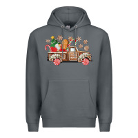 Rock christmas gingerbread truck Premium Hoodie - CowGirlArtShop