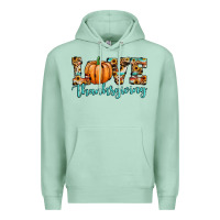 Seafoam love thanksgiving pumpkin Premium Hoodie - JahusDesignShop