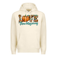 Tofu love thanksgiving pumpkin Premium Hoodie - JahusDesignShop