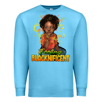 Ocean Blue Feeling blacknificent Premium Sweatshirt - HowdyJamesFarm