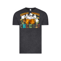 Vintage Black western cheers with ghosts Vintage Tee - NancyCooperArtShop