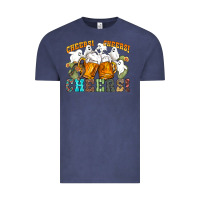 Vintage Denim western cheers with ghosts Vintage Tee - NancyCooperArtShop