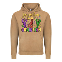 Vintage Camel i'm just here for the crawfish Vintage Hoodie - MaliasSmallBusiness
