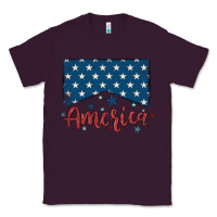 Plum America Classic Tee - MaliasSmallBusiness