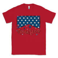 Red America Classic Tee - MaliasSmallBusiness