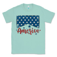 Seafoam America Classic Tee - MaliasSmallBusiness