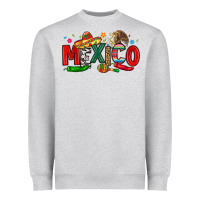 Colorful Mexico Collage Heavyweight Sweatshirt | Teevron