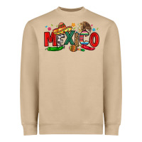 Mushroom colorful mexico collage Heavyweight Sweatshirt - LillyAllenDesigns