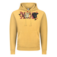 Vintage Mustard xoxo charolais and black angus Vintage Hoodie - RanaPortraitStore