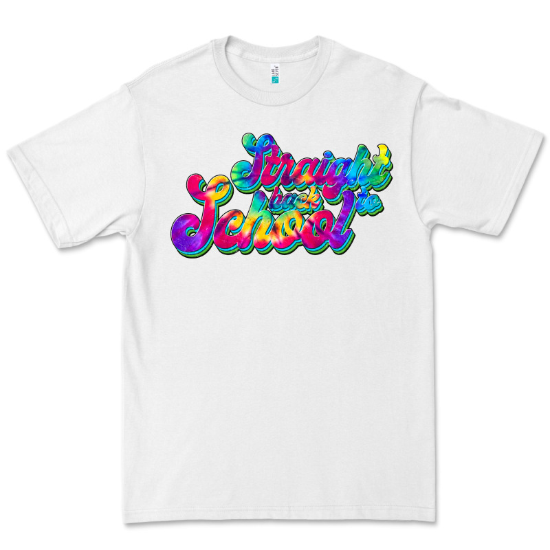 Straight Back To School Premium Tee by JahusDesignShop | Teevron