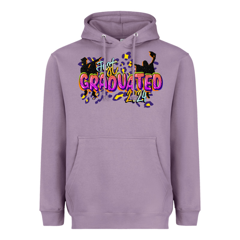 Just Graduated 2024 Heavyweight Hoodie by CowGirlArtShop | Teevron