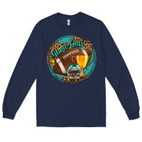 Navy game day Long Sleeve Tee - BundleAndBundleShop