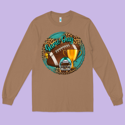 Game Day Long Sleeve Tee Designed By Bundleandbundleshop