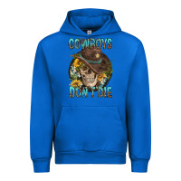 Cobalt Cowboys Don't Die Urban Hoodie - FaDigitalArtStudio