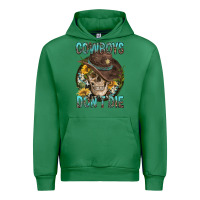 Emerald Cowboys Don't Die Urban Hoodie - FaDigitalArtStudio