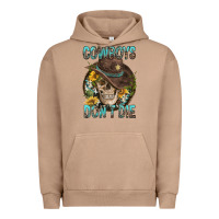 Pigment Burro Cowboys Don't Die Urban Hoodie - FaDigitalArtStudio