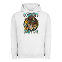 Pigment Lunar Rock Cowboys Don't Die Urban Hoodie - FaDigitalArtStudio