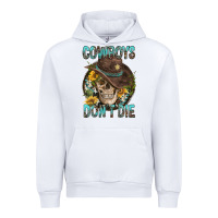 White Cowboys Don't Die Urban Hoodie - FaDigitalArtStudio