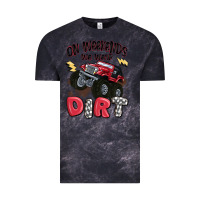 Cloud Black on weekends we wear dirt Vintage Tee - MaliasSmallBusiness
