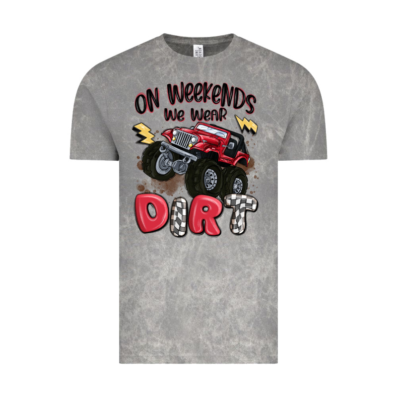 On Weekends We Wear Dirt Vintage Tee by MaliasSmallBusiness | Teevron