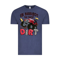 Vintage Denim on weekends we wear dirt Vintage Tee - MaliasSmallBusiness