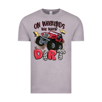 Vintage Zinc on weekends we wear dirt Vintage Tee - MaliasSmallBusiness