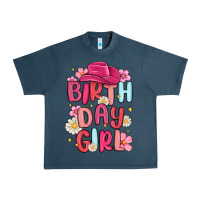 Midnight Navy birthday girl Urban Heavy Tee - MaliasSmallBusiness
