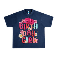 Navy birthday girl Urban Heavy Tee - MaliasSmallBusiness