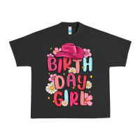 Pigment Black birthday girl Urban Heavy Tee - MaliasSmallBusiness