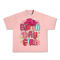 Salmon birthday girl Urban Heavy Tee - MaliasSmallBusiness