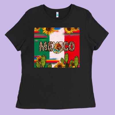 Mexico Ladies Tee Designed By Ranaportraitstore