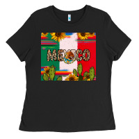 Black Mexico Ladies Tee - RanaPortraitStore