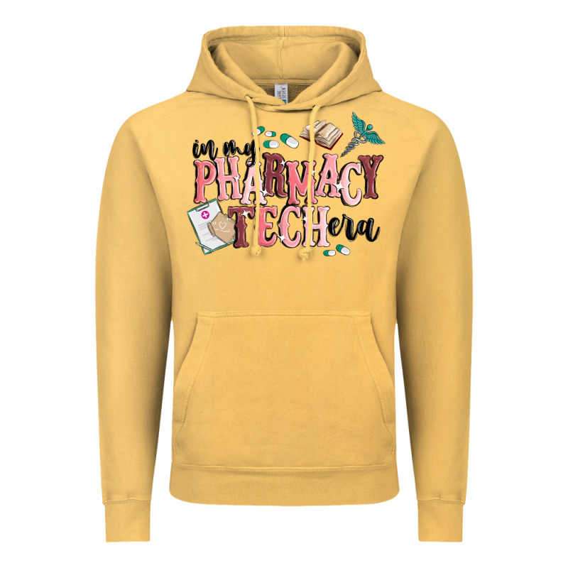 In My Pharmacy Tech Era Vintage Hoodie by MaliasSmallBusiness | Teevron