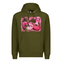 Army Green cancer pumpkins Premium Hoodie - CowGirlArtShop