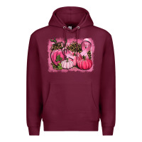 Burgundy cancer pumpkins Premium Hoodie - CowGirlArtShop
