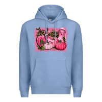 Colony Blue cancer pumpkins Premium Hoodie - CowGirlArtShop