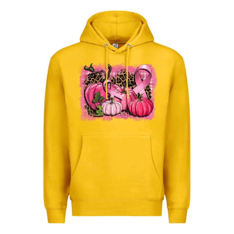 Cancer Pumpkins Premium Hoodie by CowGirlArtShop | Teevron