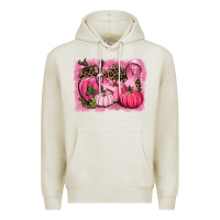 Oatmeal Heather cancer pumpkins Premium Hoodie - CowGirlArtShop