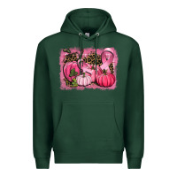 Sports Green cancer pumpkins Premium Hoodie - CowGirlArtShop
