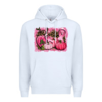 White cancer pumpkins Premium Hoodie - CowGirlArtShop