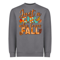 Storm just a girl who loves fall Heavyweight Sweatshirt - BundleAndBundleShop