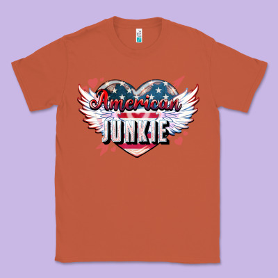 American Junkie Classic Tee Designed By Nancycooperartshop