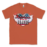 Copper American junkie Classic Tee - NancyCooperArtShop