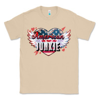 Mushroom American junkie Classic Tee - NancyCooperArtShop