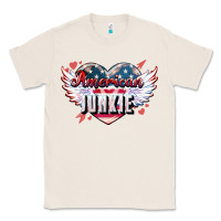 Natural American junkie Classic Tee - NancyCooperArtShop