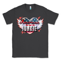 Smoke American junkie Classic Tee - NancyCooperArtShop