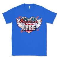 True Royal American junkie Classic Tee - NancyCooperArtShop